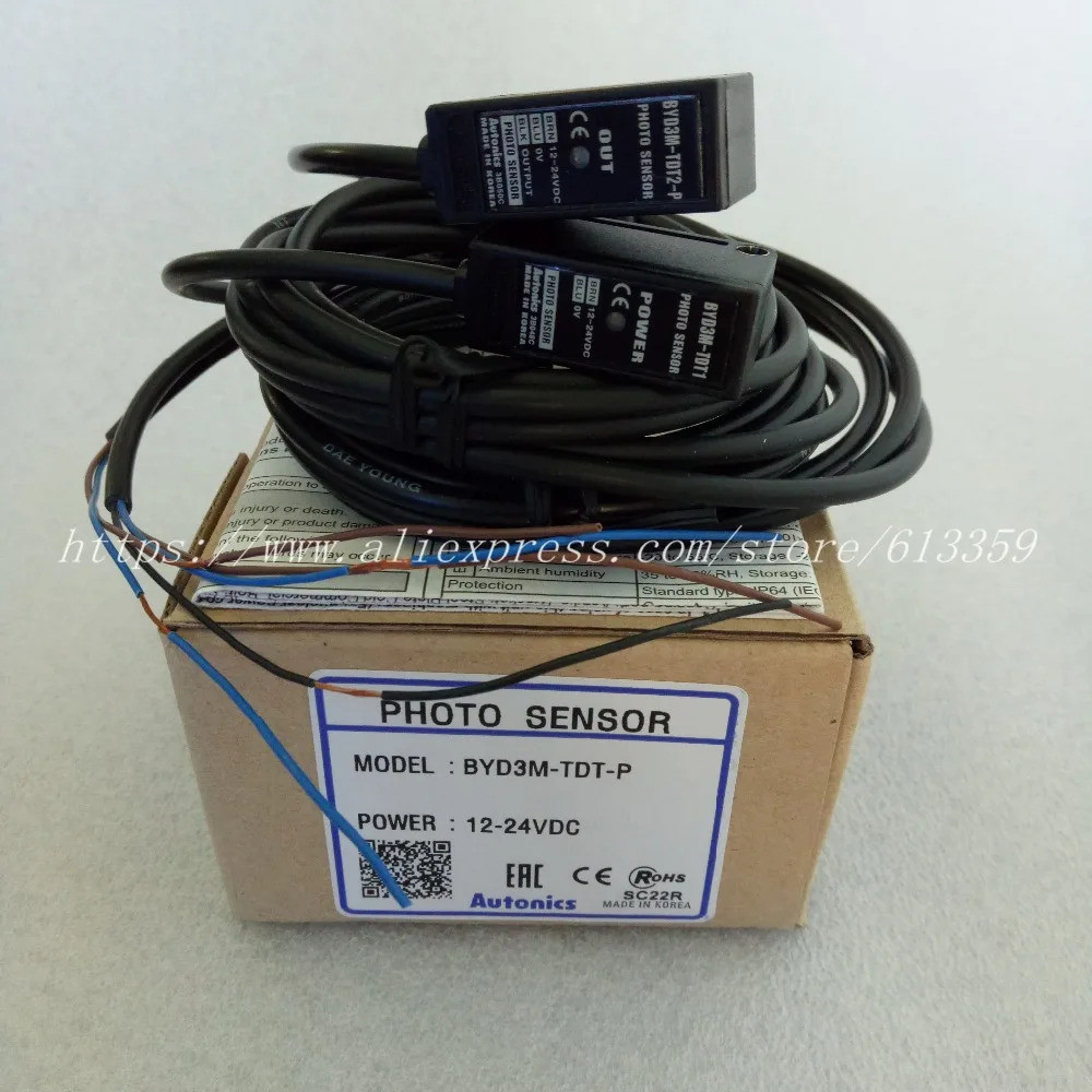 BYD3M-TDT-P สวิตช์โฟโตอิเล็กทริคใหม่แท้ BYD3M-TDT1 BYD3M-TDT2-P