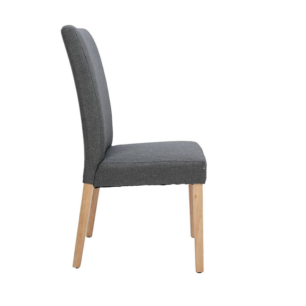 INDEX LIVING MALL เก้าอี้ทานอาหารพนักพิงสูง รุ่นโคริ – สีเทาเข้ม