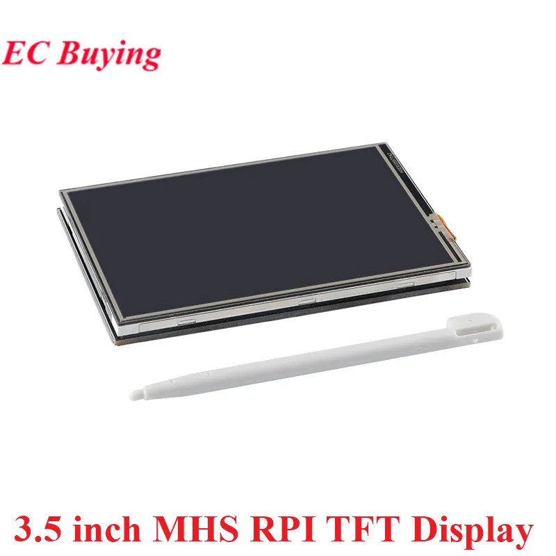 โมดูลจอแสดงผลสี TFT ขนาด 3.5 นิ้ว MHS RPI LCD ขนาด 3.5 นิ้ว 320*480 ILI9486 320x480 SPI เข้ากันได้กั