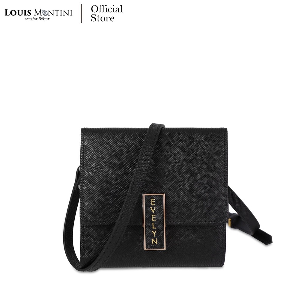 Louis Montini محفظة نسائية Evelyn جلد بقري سافيانو — صورة 2