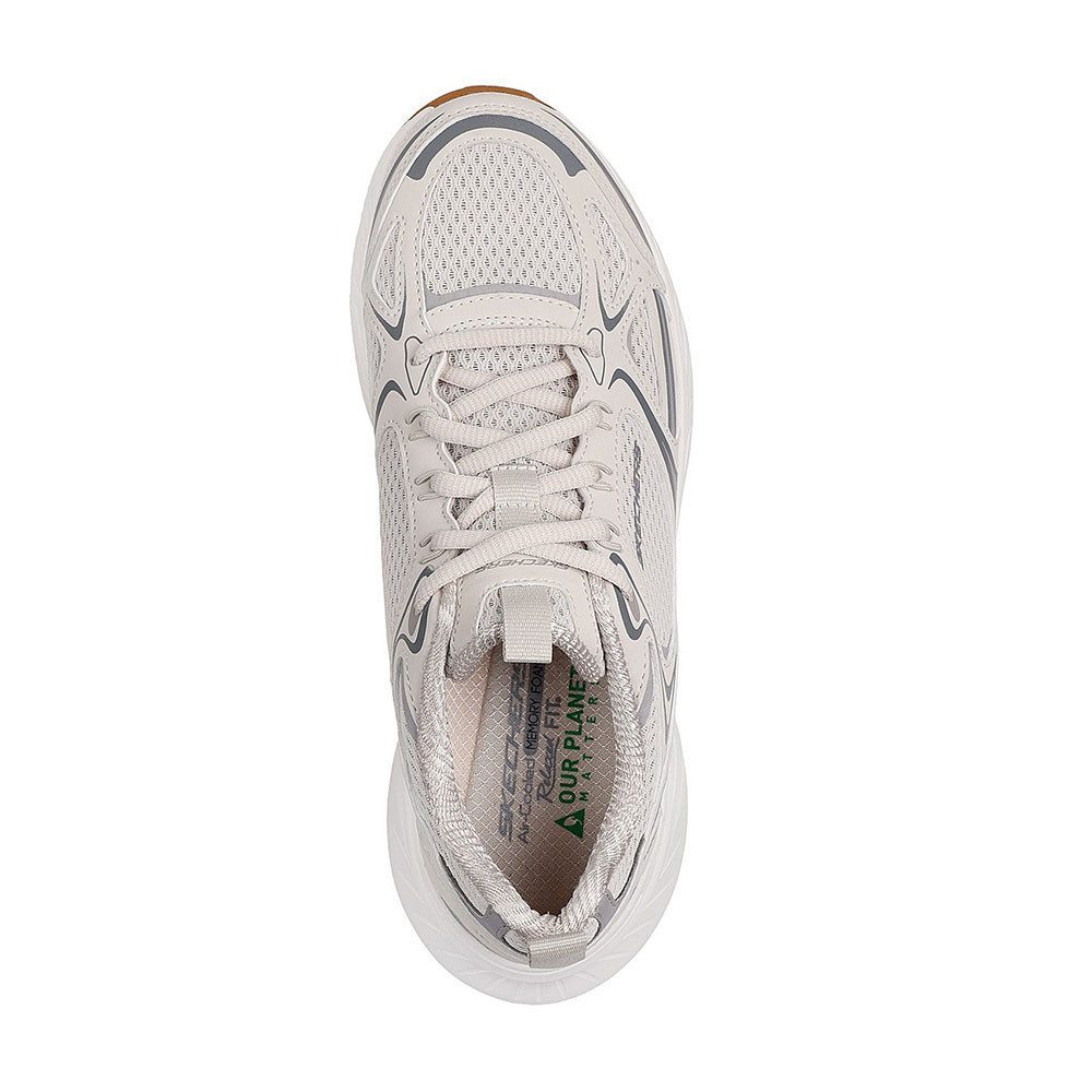 Skechers สเก็ตเชอร์ส รองเท้าผู้หญิง Women Edgeride Silver Eclipse Shoes - 150475-NAT Air-Cooled Memory Foam