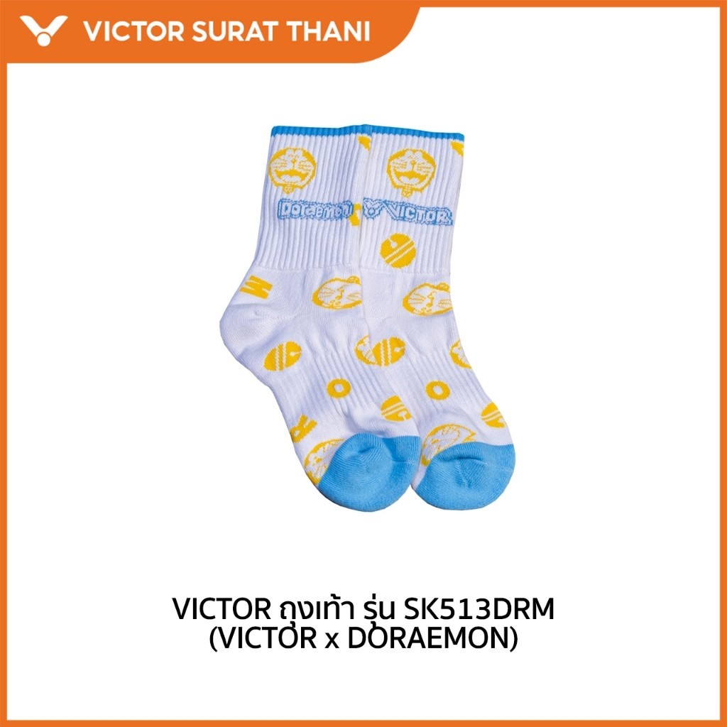 VICTOR ถุงเท้า รุ่น SK513DRM (VICTOR x DORAEMON) DORAEMON COLLECTION
