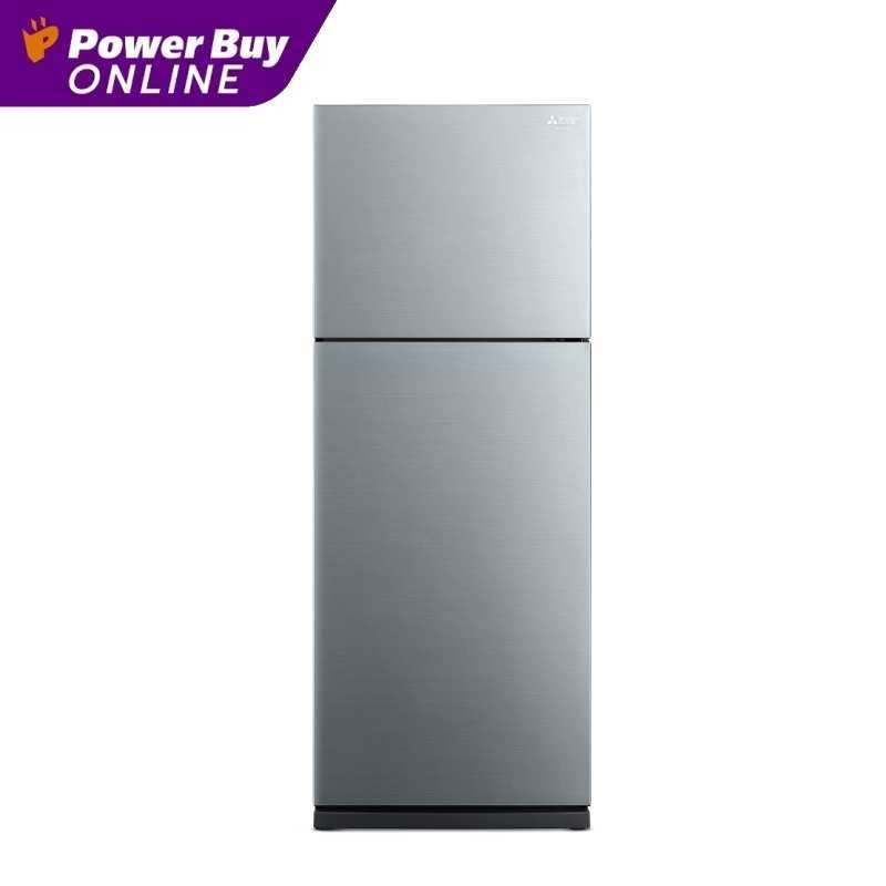 MITSUBISHI ELECTRIC ตู้เย็น 2 ประตู (14.6 คิว, สีซิลกี้ซิลเวอร์) รุ่น MR-FS45ES-SSL