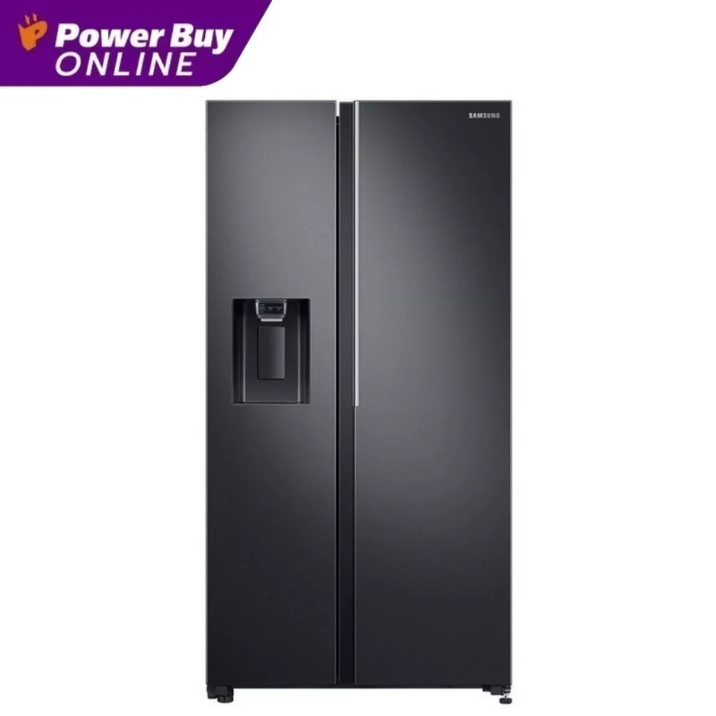 SAMSUNG ตู้เย็นไซด์ บาย ไซด์ (22.4 คิว) รุ่น RS64R5131B4/ST