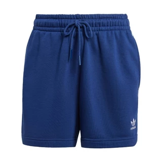 adidas Lifestyle 3-Stripes French Terry Shorts Women Blue IY2158