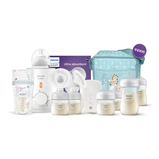 Philips Avent ฟิลิปส์ เอเวนท์ เซตปั๊มนมคุณแม่มือใหม่ Premium Breastfeeding Kit