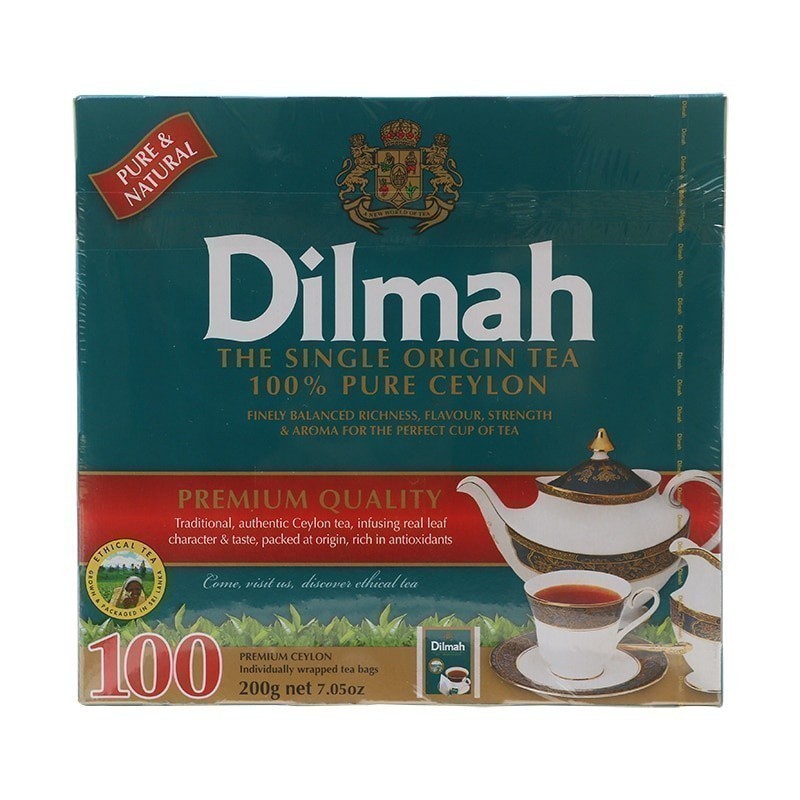 DILMAH ดิลมาชาผงพรีเมี่ยมชนิดซอง 2กรัม แพค100 [9312631120523]