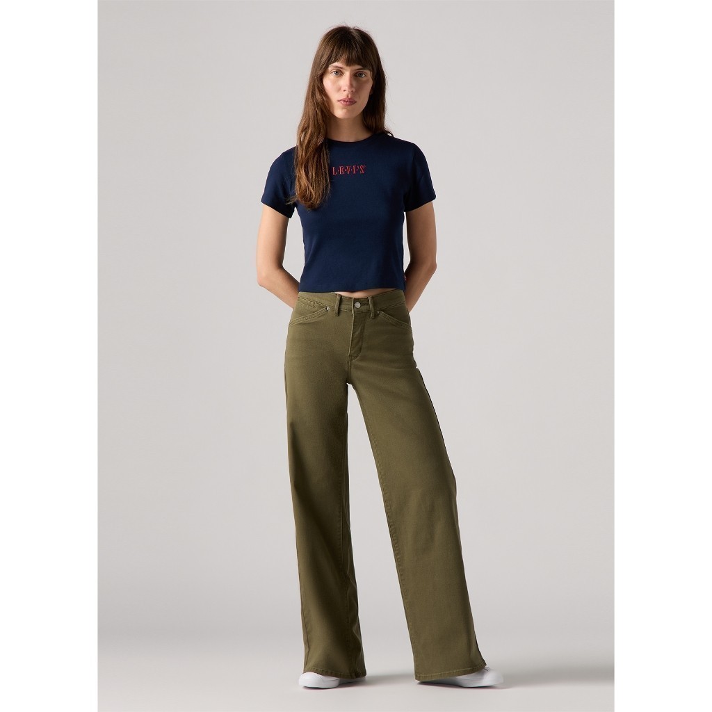 กางเกงยีนส์ผู้หญิง Levi's® Women's 318 Shaping Wide-Leg Jeans