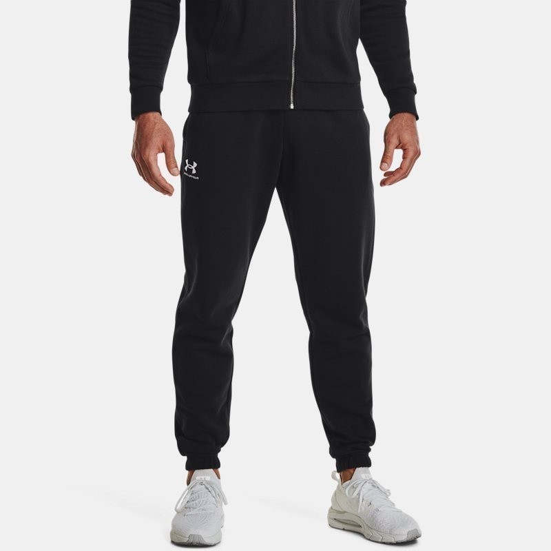 Under Armour กางเกงจ๊อกเกอร์ UA Essential Fleece สำหรับผู้ชาย ราคา ถูกที่สุด ดีลบีเคเค แกลเลอรีภาพที่ 2