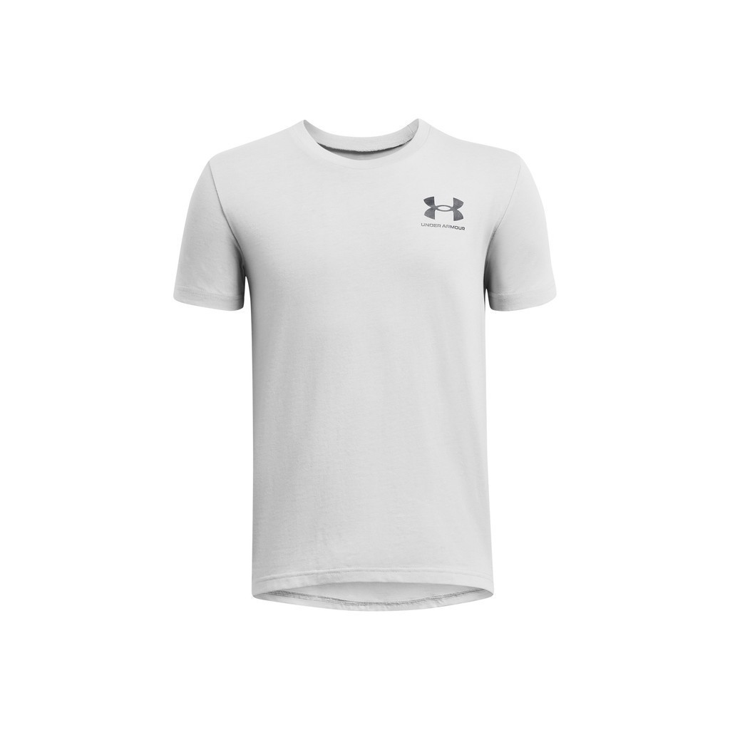 Under Armour เสื้อแขนสั้น UA Sportstyle Left Chest สำหรับเด็กผู้ชาย — صورة 2