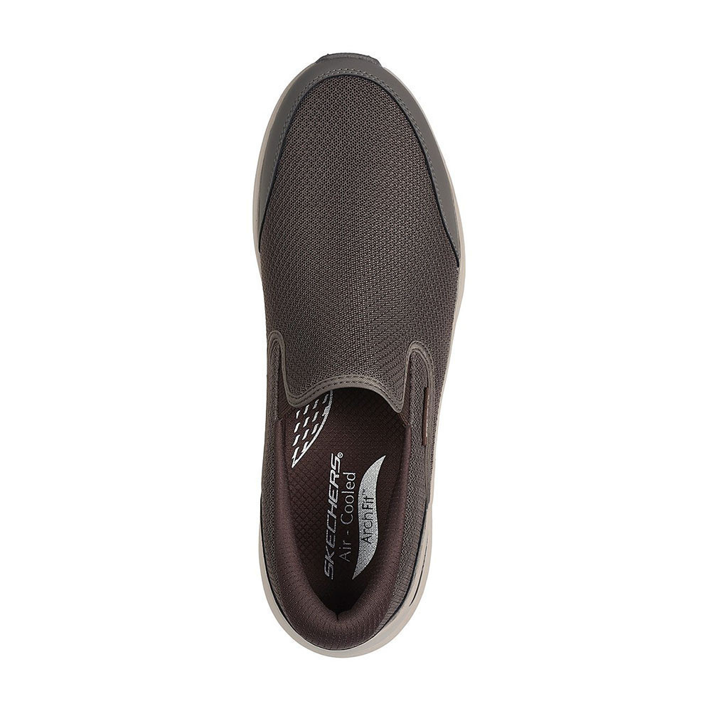 Skechers สเก็ตเชอร์ส รองเท้าลำลองผู้ชาย Men Sport Arch Fit 2.0 Vallo Casual Shoes - 232706-BRN