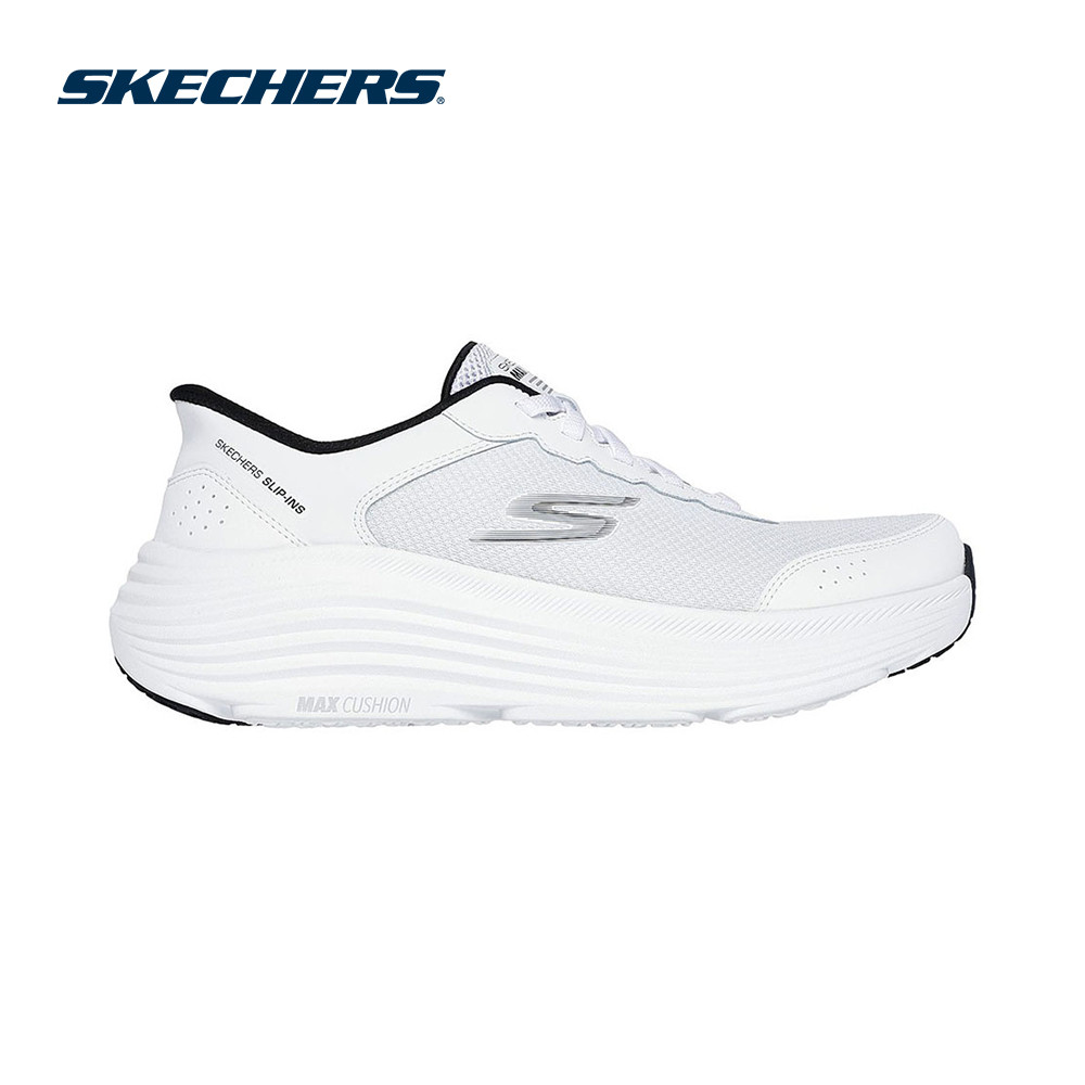 Skechers สเก็ตเชอร์ส รองเท้าผู้ชาย Men Slip-ins Max Cushioning Endeavour Cardiva Shoes - 220610-WBK Air-Cooled Goga Mat