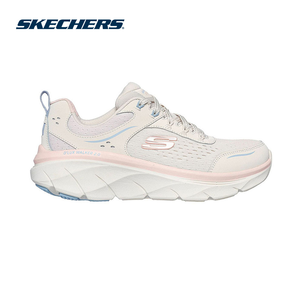 Skechers สเก็ตเชอร์ส รองเท้าลำลองผู้หญิง Women Sport D'Lux Walker 2.0 Daisy Doll Casual Shoes - 150093-NTMT Air-Cooled M