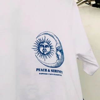 (พร้อมส่ง) เสื้อยืด PEACH SERENITY - ผ้า Cotton100%