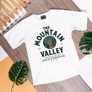 Vintage Factory เสื้อยืด THE MOUNTAIN - ผ้า Cotton100% (พร้อมส่ง)