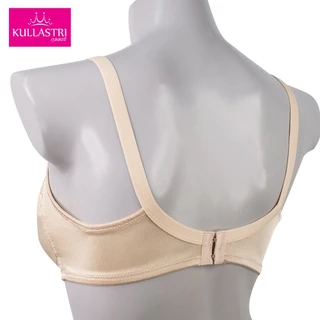 Kullastri/กุลสตรี เสื้อชั้นใน ไร้โครง ของแท้ กรดA ทรงเต็มเต้า/FULL CUP ไม่ซับฟองน้ำ แต่งลูกไม้ รุ่น KB1726
