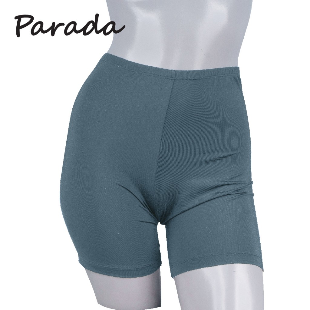 Parada กางเกงขาสั้นกันโป๊ CU9317 ของแท้ ผ้าเนื้อนุ่ม  บางเบาสบาย ไม่อึดอัด เพิ่มความมั่นใจในการสวมใส่ พรางสายตา