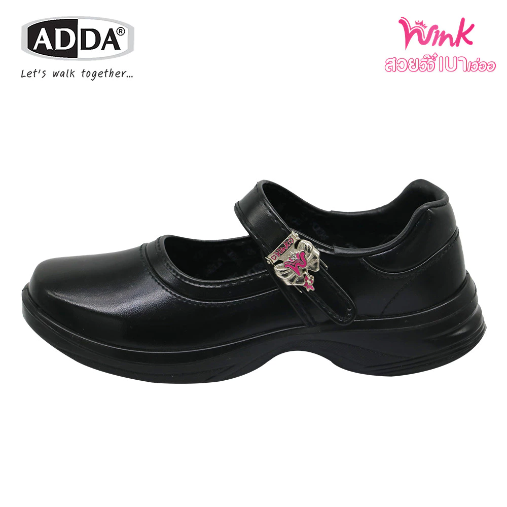 ADDA WINK สวยวิ๊ง เบาเว่ออ รองเท้านักเรียน เด็กผู้หญิง รุ่น 41T01 (ไซส์ 30 - 43) thumbnail 8