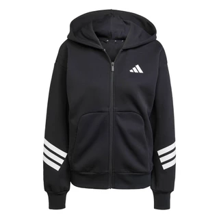 adidas Lifestyle Future Icons 3-Stripes Full-Zip Hoodie Women Black JE0171