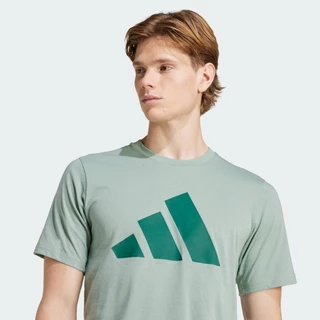 adidas Gym & Training Train Essentials Feelready Logo Training Tee Men Green JC5344