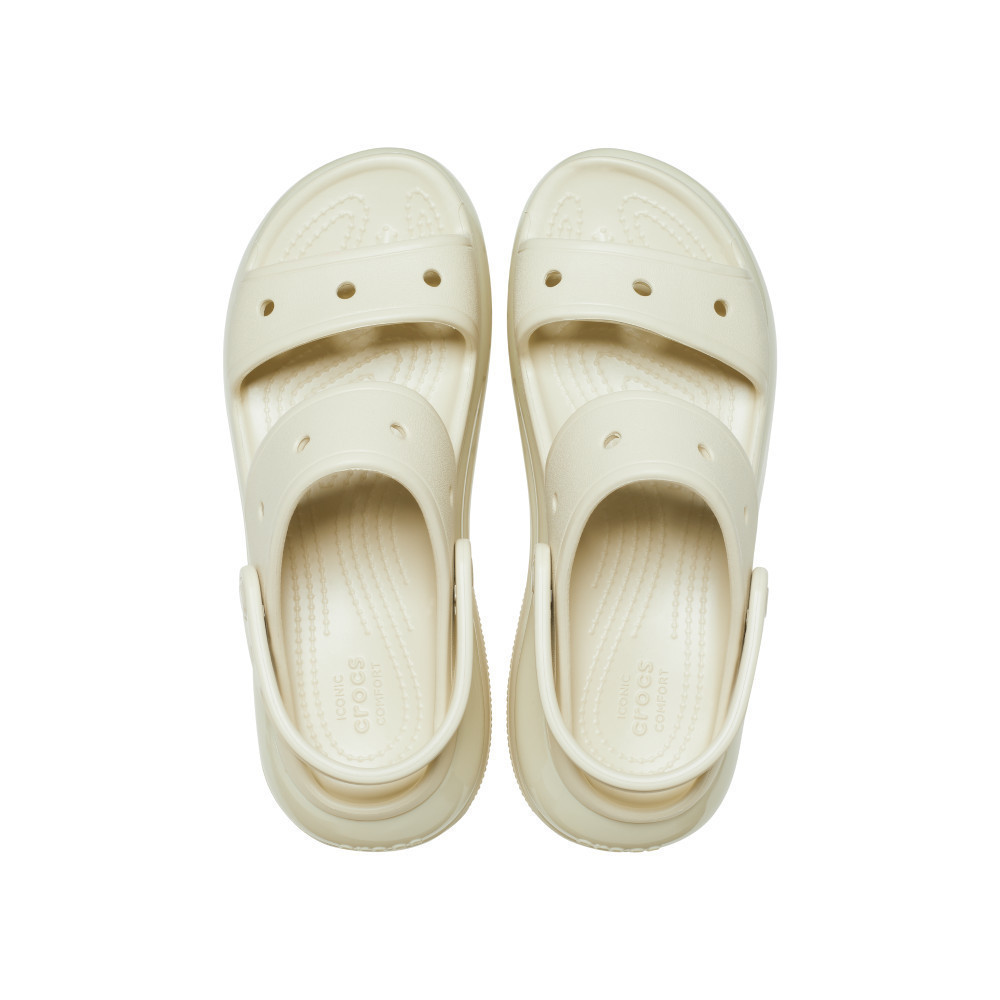 CROCS รองเท้าแตะผู้ใหญ่ MEGA CRUSH SANDAL รุ่น 2079892Y2 - BONE