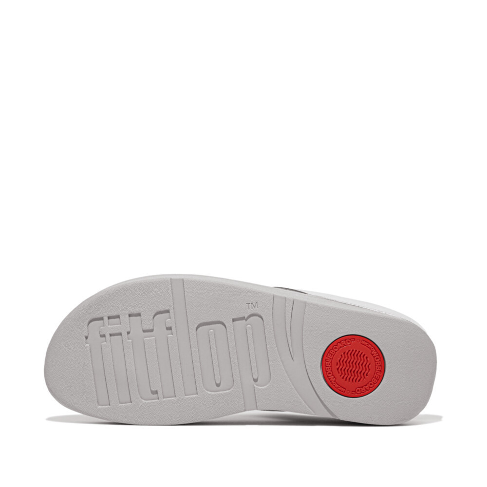 FITFLOP HALO BEAD-CIRCLE METALLIC รองเท้าแตะแบบหูหนีบผู้หญิง รุ่น HJ1-011 สี SILVER