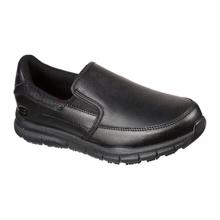 Skechers สเก็ตเชอร์ส รองเท้าทำงานผู้หญิง Women Work Nampa Slip Resistant Work Shoes - 77236-BLK Memory Foam