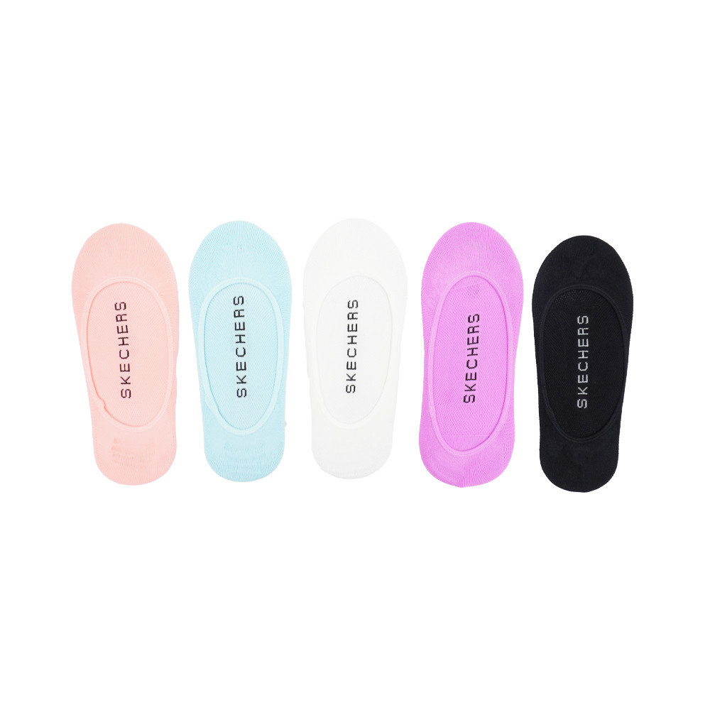 Skechers สเก็ตเชอร์ส ถุงเท้าผู้หญิง Women No Show Socks Accessory - S106144-678
