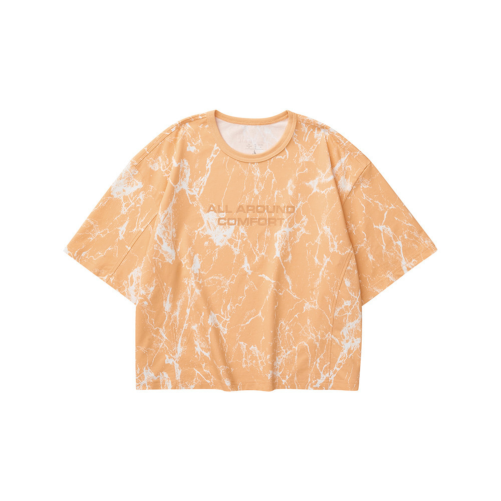 Skechers สเก็ตเชอร์ส เสื้อยืดแขนสั้นผู้หญิง Women GO Trail Short Sleeve Tee - L324W036-04HH