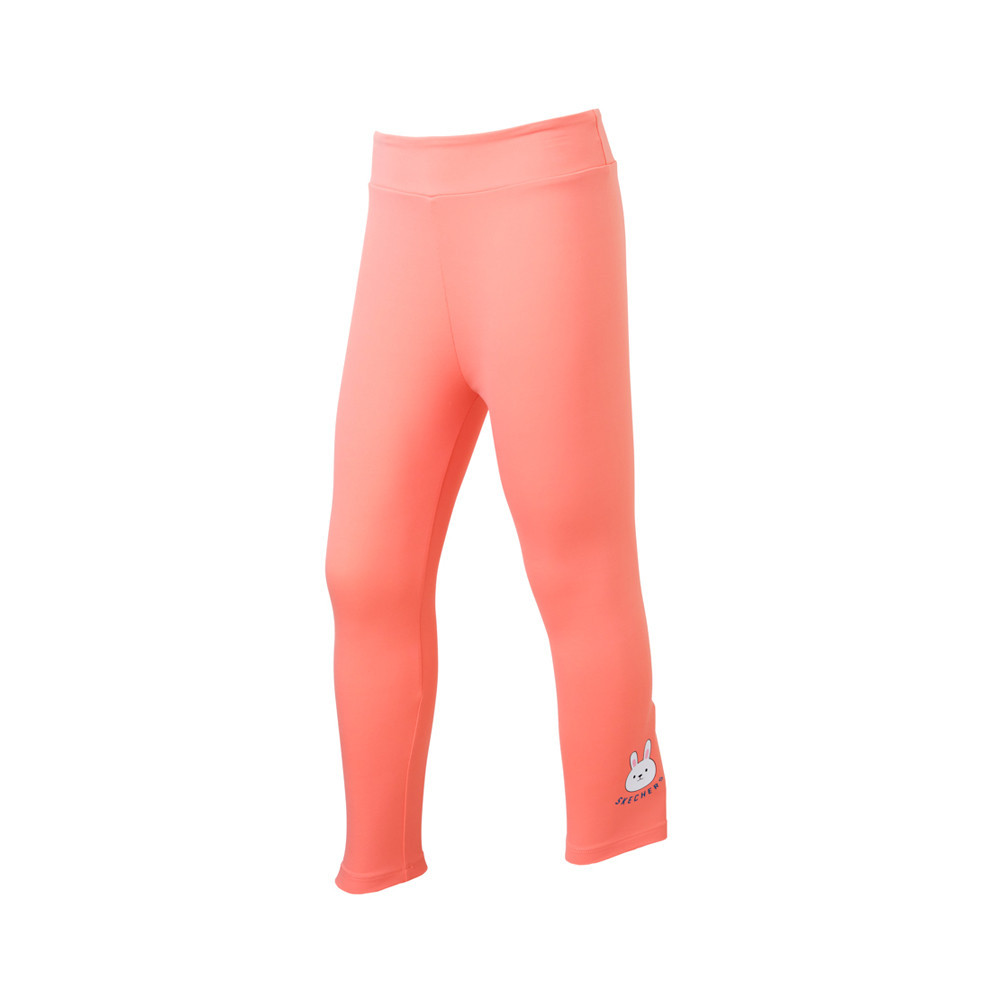 Skechers สเก็ตเชอร์ส กางเกงเลกกิ้งเด็กผู้หญิง Girls Comfort Athletic Leggings - SL424G668-OR01