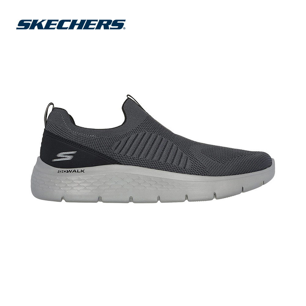 Skechers สเก็ตเชอร์ส รองเท้าผู้ชาย Men GOwalk Flex Peerless Walking Shoes - 216506-CCBK Air Cooled Goga Mat