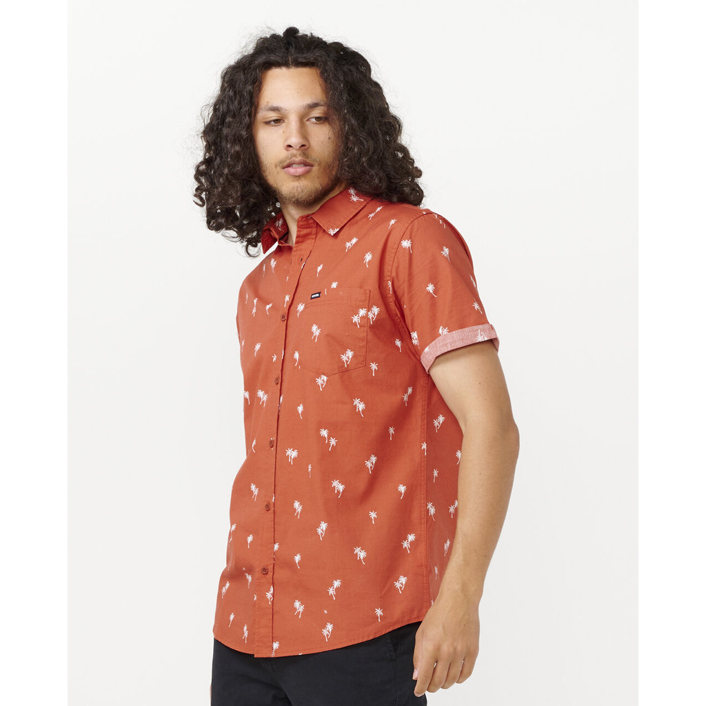RIPCURL เสื้อฮาวาย 00EMSH PARADISE PALMS S/S SHIRT S24 — صورة 2