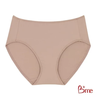 B'me กางเกงในเอวกลาง รุ่น ME7A83 (แพ็ก 4 ตัว) สีนู้ด สีเบจ สีดำ สีโอวัลติน สีเทาเข้ม, คละสี