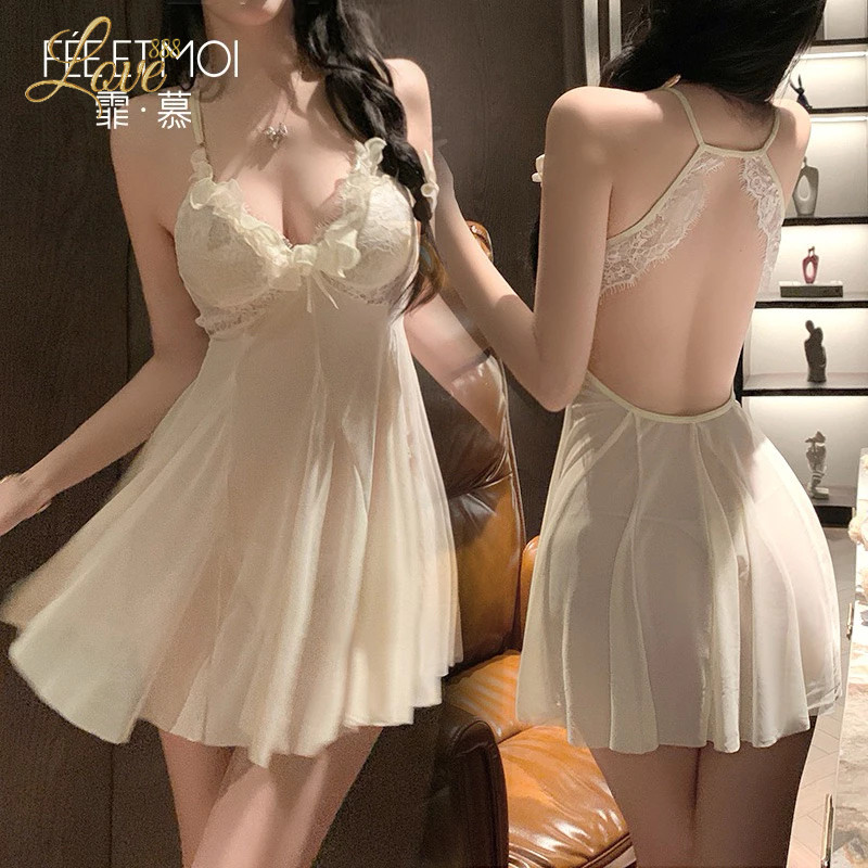 ชุดนอนเซ็กซี่ ชุดนอนไม่ได้นอน รุ่น D6213 (Kz) 🏆เกรดพรีเมี่ยมแท้ love888th