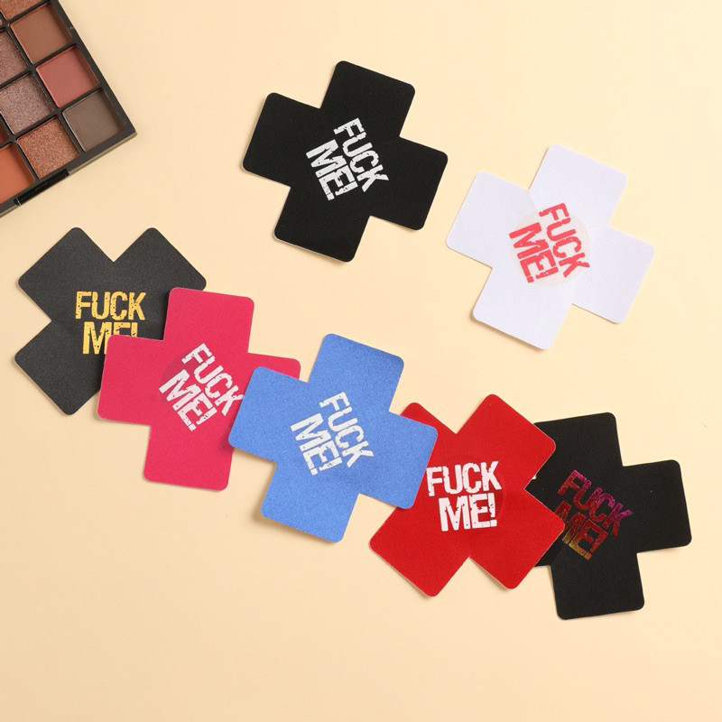 ปิดนม ปิดจุก แปะนม สติ๊กเกอร์แปะนม RT FF999 รวมแบบปิดจุกนม พร้อมส่งจากไทย ชุดนอนไม่ได้นอน ชุดนอนเซ็กซี่ - รูปที่ 5