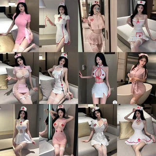 ชุดพยาบาล คอสเพลย์พยาบาล 💉 RT PP022 รวมฮิตพยาบาล🌹เกรดพรีเมี่ยมแท้ 🚚ส่งไวจากไทย1-3วัน ชุดนอนไม่ได้นอน ชุดนอนเซ็กซี่