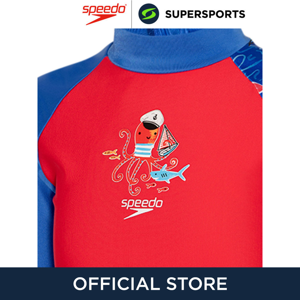 SPEEDO قميص Rash Guard أولاد Digital بأكمام طويلة — صورة 3