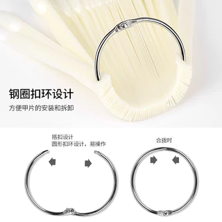 Monja แผงบอร์ดโชว์เล็บปลอม อะคริลิค ยูวีเจล สีขาว สําหรับฝึกทําเล็บชิ้น DIY