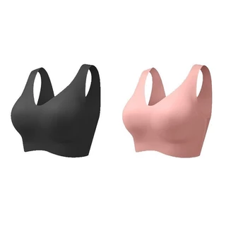 [Set 2 ชิ้น] Jollynn Cloud Zero Touch Plus เสื้อชั้นใน Freesize บราไร้โครง ผ้านุ่ม ใส่สบาย โจลีน