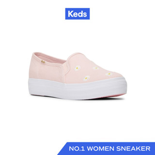 KEDS รองเท้าผ้าใบ มีส้น รุ่น TRIPLE DECKER MAGNOLIA BAKERY P…