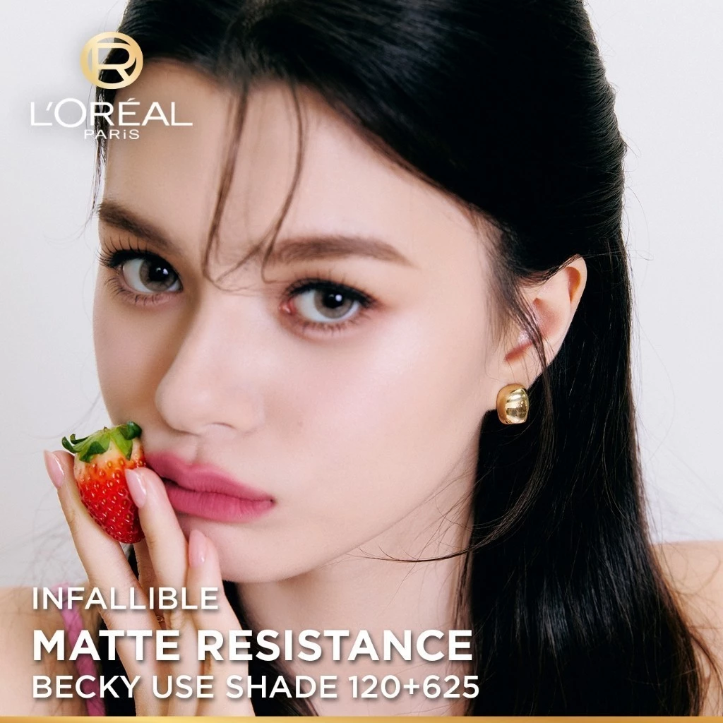 ลอรีอัล ปารีส L'Oreal Paris Infallible Matte Resistance Lipstick ลิปแมทติดทน เบลนด์ง่าย ผสานไฮยาลูรอนิคบำรุงปากชุ่มชื่น thumbnail 7