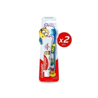 เซตแปรงสีฟัน และ ยาสีฟัน คอลเกต มินเนียนส์ x2 Colgate Minions Oral Care Set for Kids (Toothbrush, Toothpaste) x2