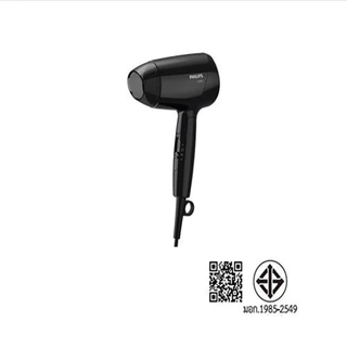 Philips ฟิลิปส์ ไดร์เป่าผม 1200W แรงลม 3 ระดับ ขนาดพกพา พับเก็บได้ รุ่น BHC010/10