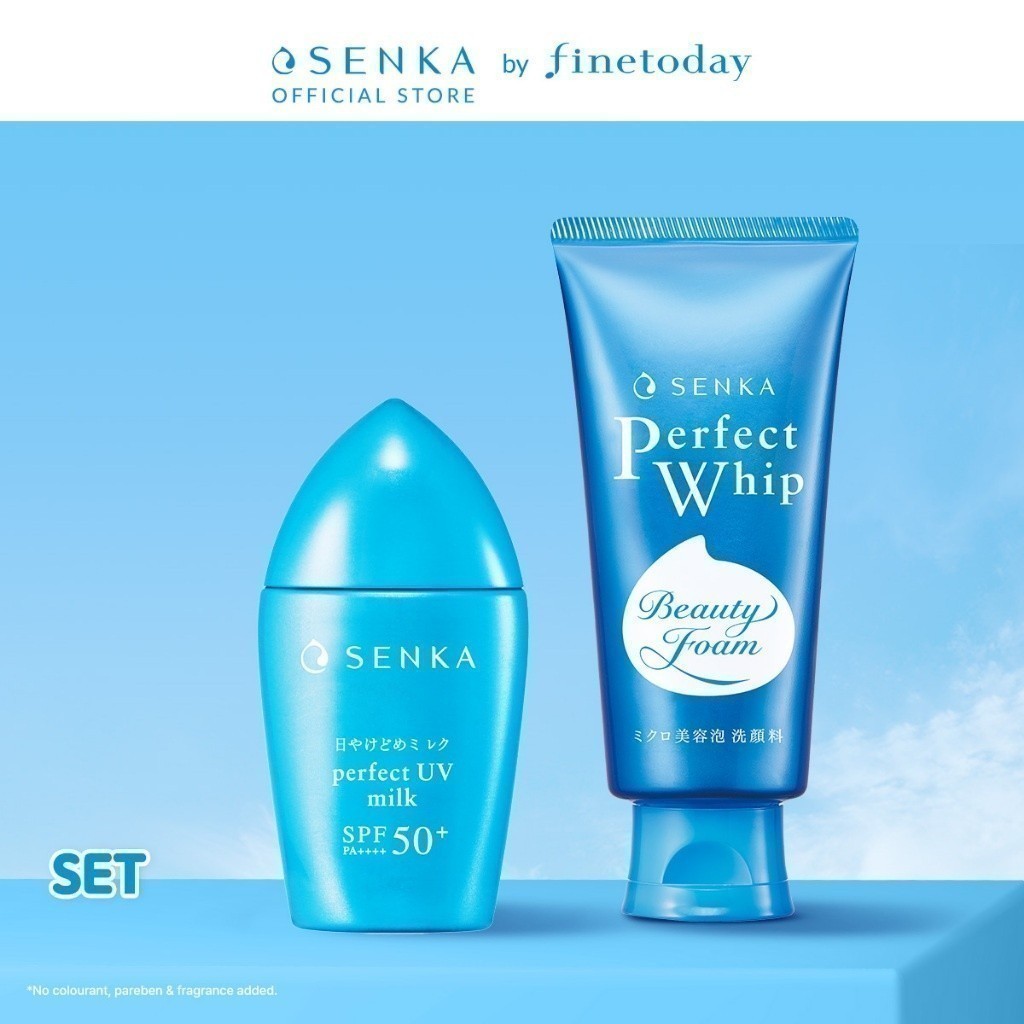 [Valued Set] SENKA เซนกะ เพอร์เฟ็ค ยูวี มิลค์ เอ และ SENKA เซนกะ เพอร์เฟ็ค วิป