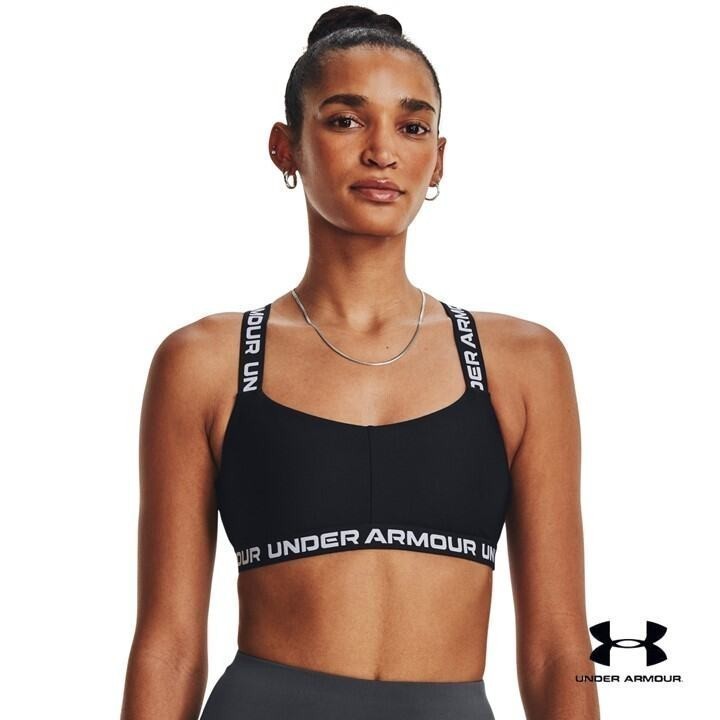 Under Armour สปอร์ตบรา UA Crossback Strappy Low สำหรับผู้หญิง