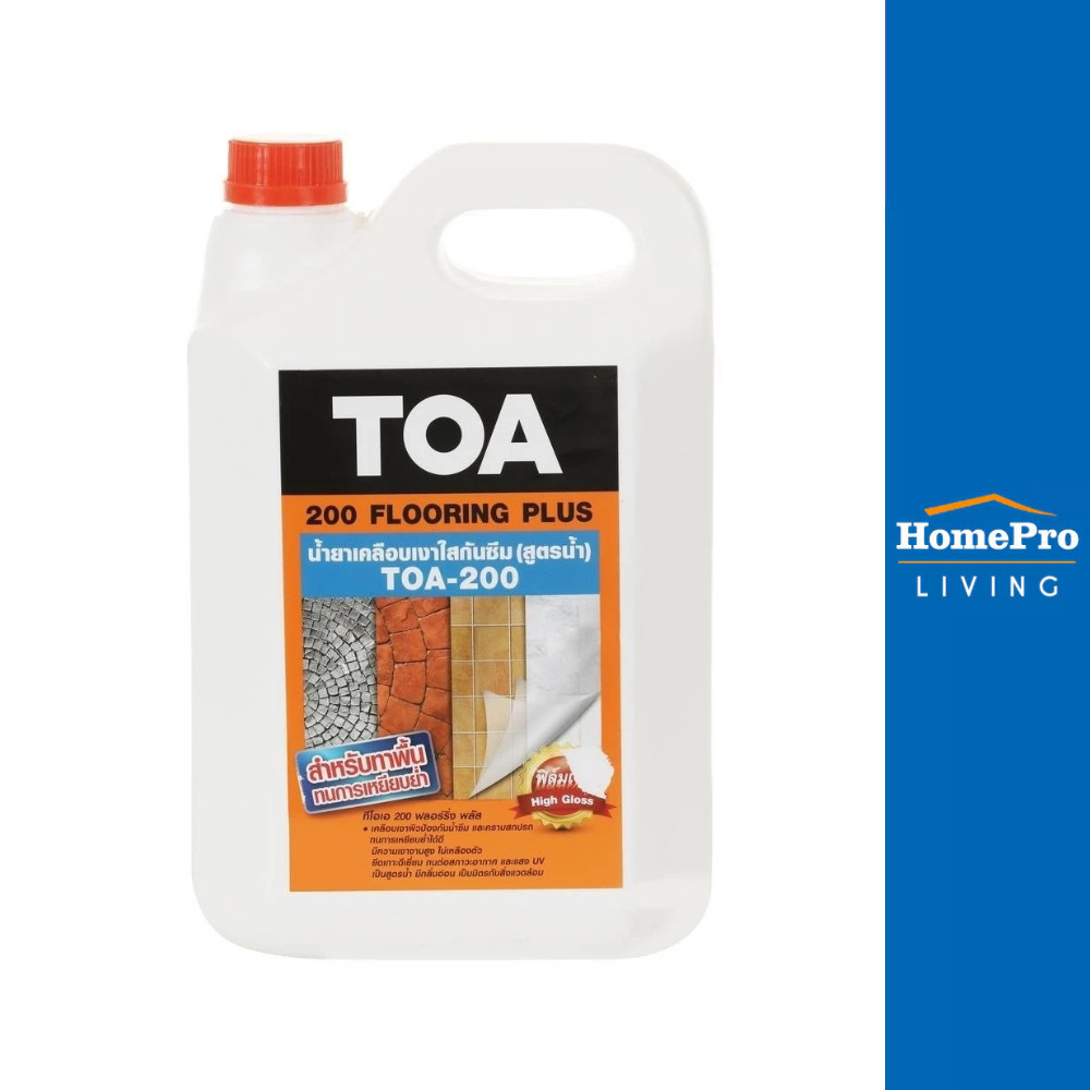 TOA น้ำยาเคลือบเงาใสกันซึม -200 5 ลิตร
