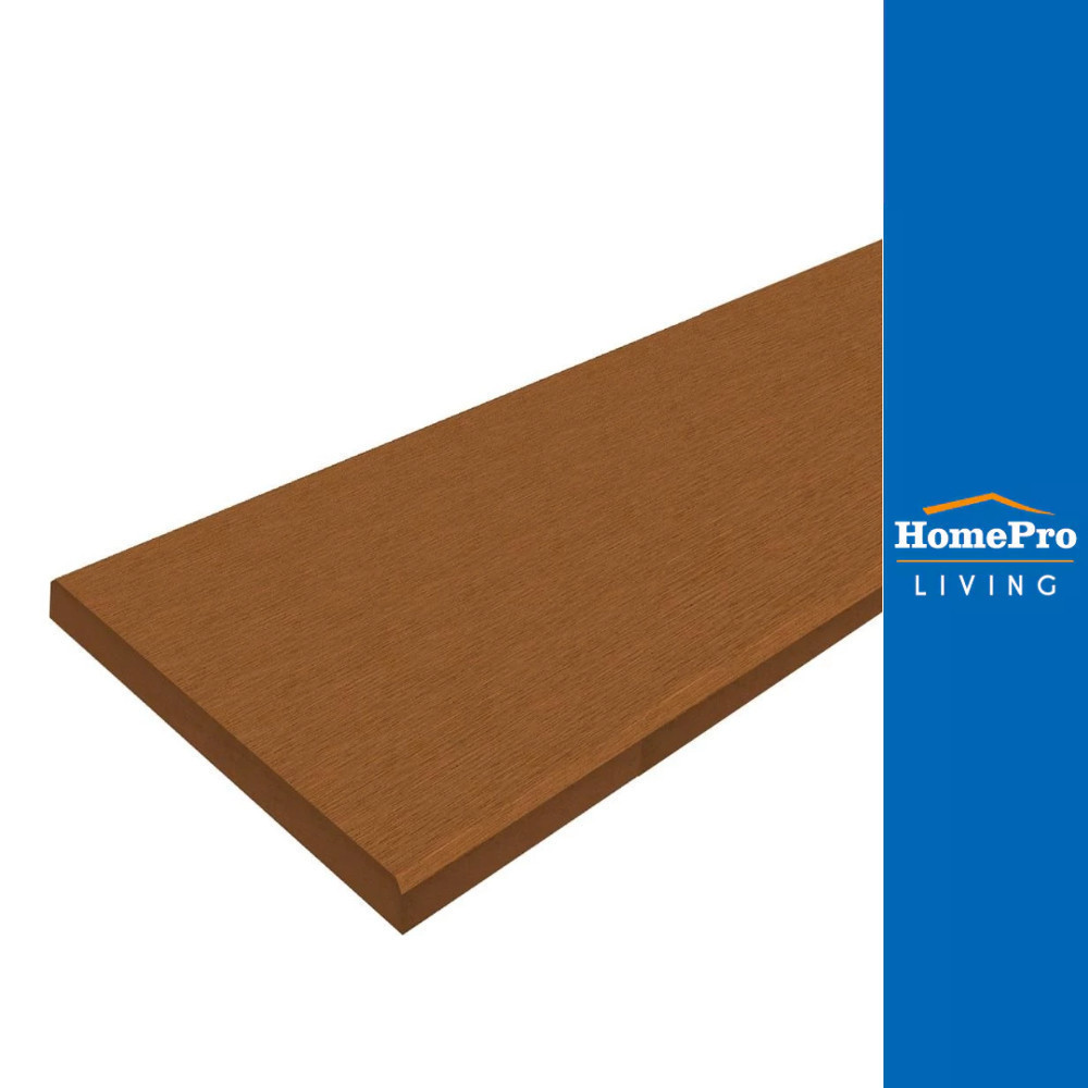 CONWOOD ไม้บันได25X120X2.50 ซม. สีสักอำพัน