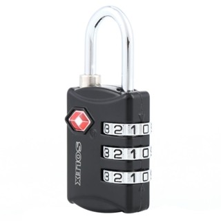 SOLEX กุญแจรหัส TSA 30 MM สีดำ จัดส่งโดย HomePro