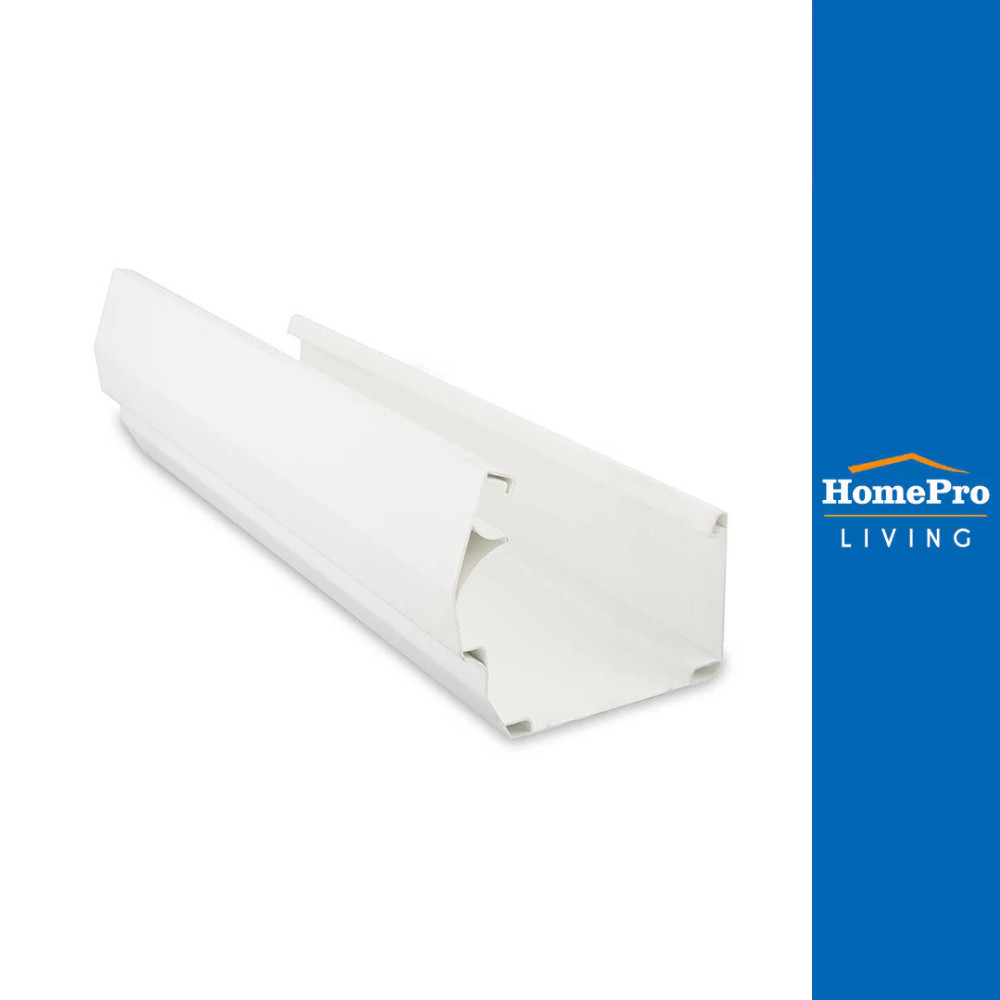 HomePro รางน้ำฝน SMART 3 ม. สีขาว แบรนด์ SCG