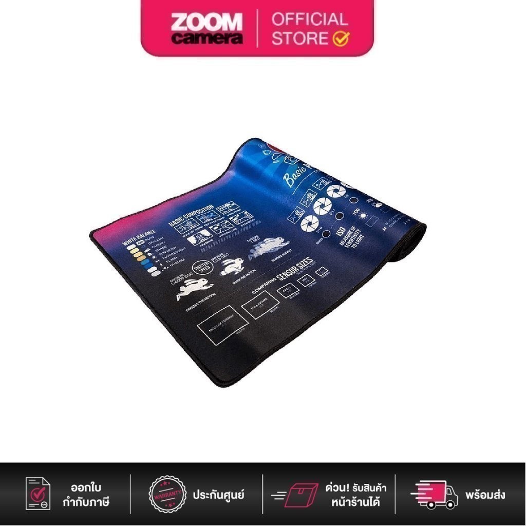 (ส่งด่วนกทม.) Zoomcamera Mouse Pad แผ่นรองเมาส์ ขนาด 70cm*30cm